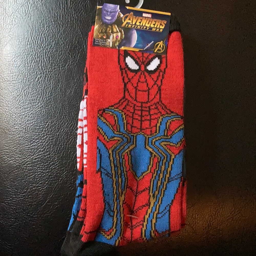 New marvel Spiderman socks